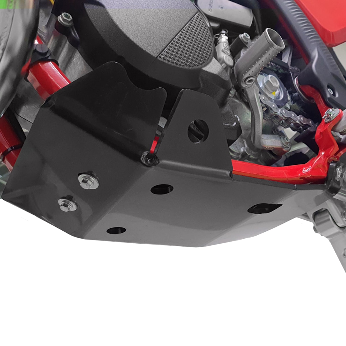 Segunda imagem do produto Protetor de Motor Ktm 250 300 Exc 24/26 2T Start Racing Plástico 6mm