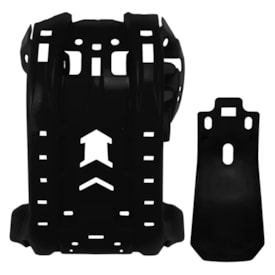 Protetor de Motor Ktm 250 Exc 24/24 - 300 Exc 24/24 2T Amx Preto