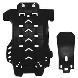 Protetor de Motor Ktm 250 Excf 17/22 - 350 Excf 17/22 Amx Preto
