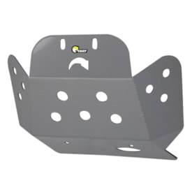 Segunda imagem do produto Protetor de Motor Sahara 300 24/25 Aço Start Racing Prata Epoxi