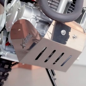 Segunda imagem do produto Protetor de Motor Sahara 300 24/25 X-Cell Aço Prata