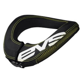 Protetor de Pescoço Evs R2 Race Collar Preto Fluor