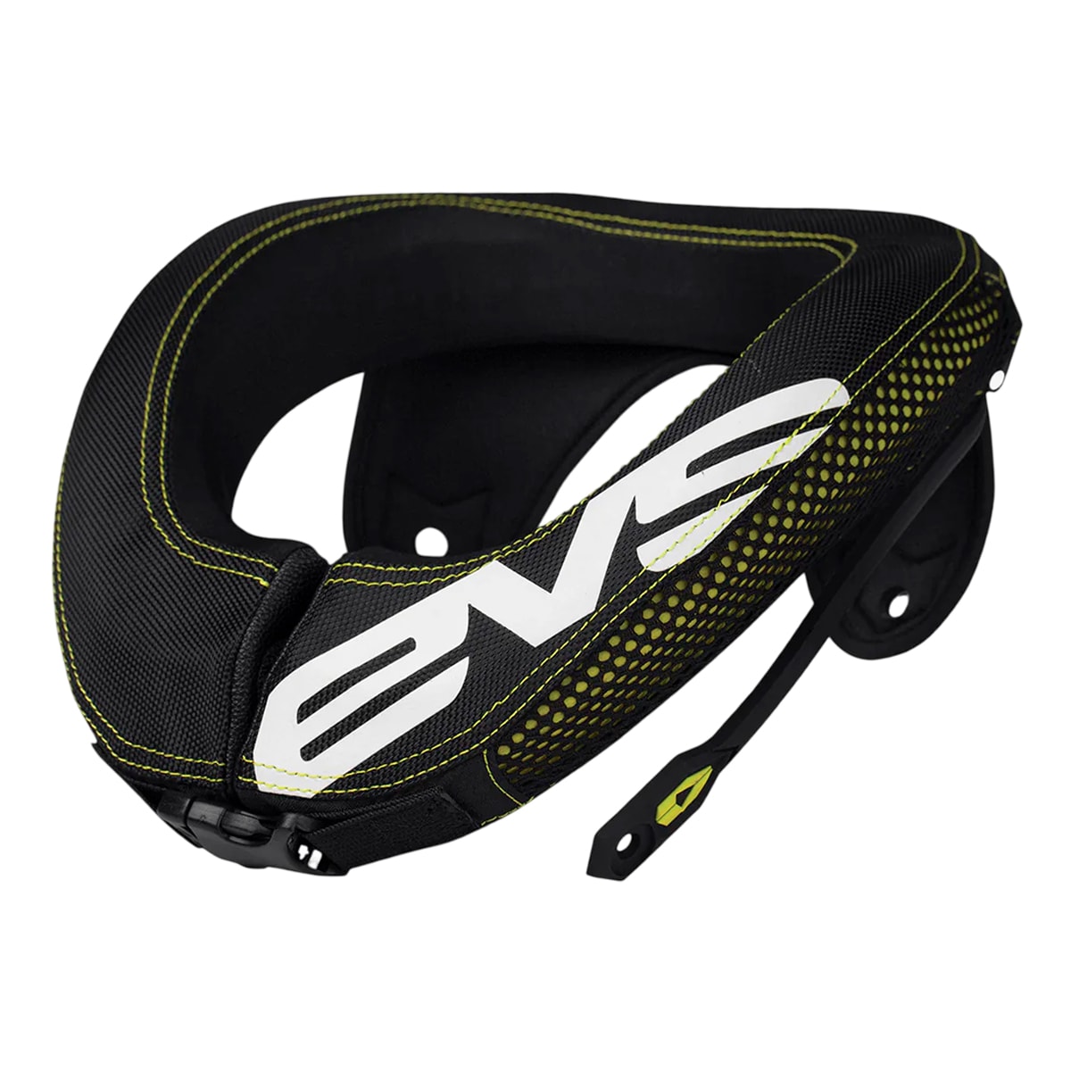 Protetor de Pescoço Evs R3 Race Collar Preto Fluor