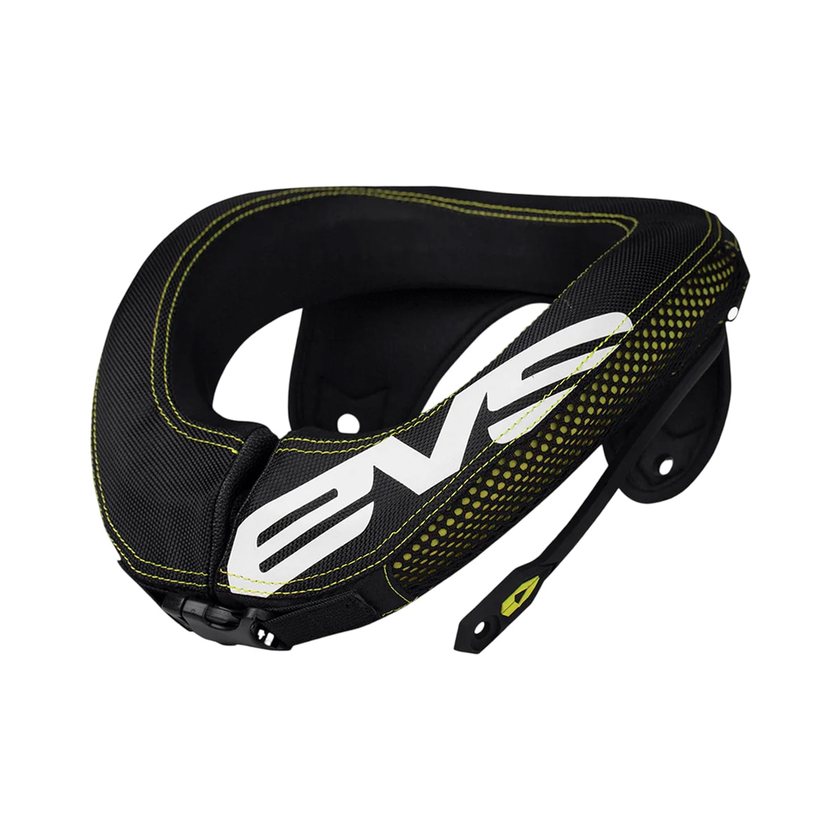 Protetor de Pescoço Infantil Evs R3 Race Collar Preto Fluor