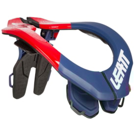 Segunda imagem do produto Protetor de Pescoço Leatt Brace Gpx 3.5 Azul Vermelho