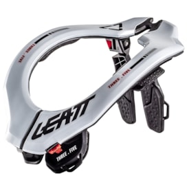 Protetor de Pescoço Leatt Brace Gpx 3.5 Infantil Branco Preto