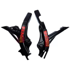 Protetor de Quadro Crf 230 Amx Defender Preto Vermelho