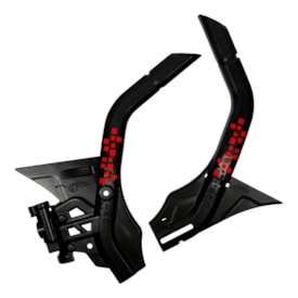 Protetor de Quadro Crf 300f Amx Defender Preto Vermelho