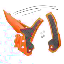 Protetor de Quadro Ktm 125 150 250 350 450 Sx Sxf 23/25 Original Laranja Preto