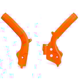 Protetor de Quadro Ktm 125 - 150 - 250 Sx 16/18 Biker Laranja