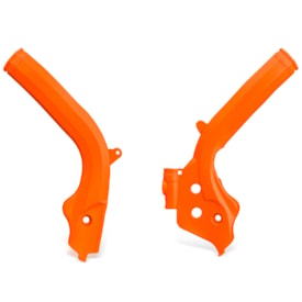 Protetor de Quadro Ktm 250 - 350 - 450 Sxf 16/18 Biker Laranja