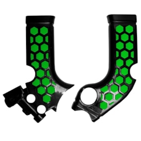 Protetor de Quadro Kxf 250 21/23 - Kxf 450 19/23 Amx Preto Verde