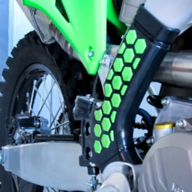 Segunda imagem do produto Protetor de Quadro Kxf 250 21/23 - Kxf 450 19/23 Amx Verde