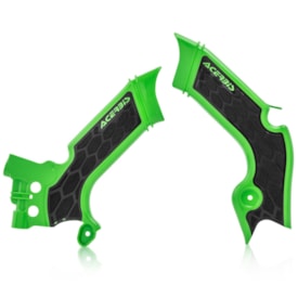 Protetor de Quadro Kxf 250 21 - Kxf 450 19/21 X-grip Verde Preto Acerbis