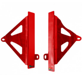 Protetor de Radiador Crf 250r 10/13 Mx Start Racing Vermelho