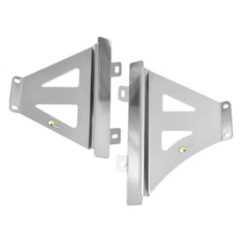 Protetor de Radiador Crf 250r 16/17 - Crf 450r 15/16 Start Racing Prata