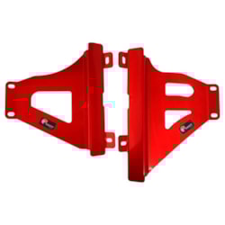 Protetor de Radiador Crf 250r 18/21 - Crf 250rx 18/21 MX Start Racing Vermelho