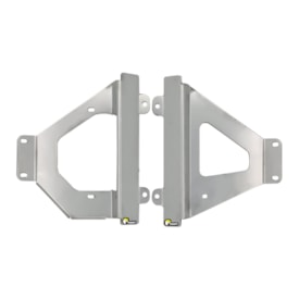 Protetor de Radiador Crf 250r 22/25 - Crf 250rx 22/25 Xc Start Racing Prata