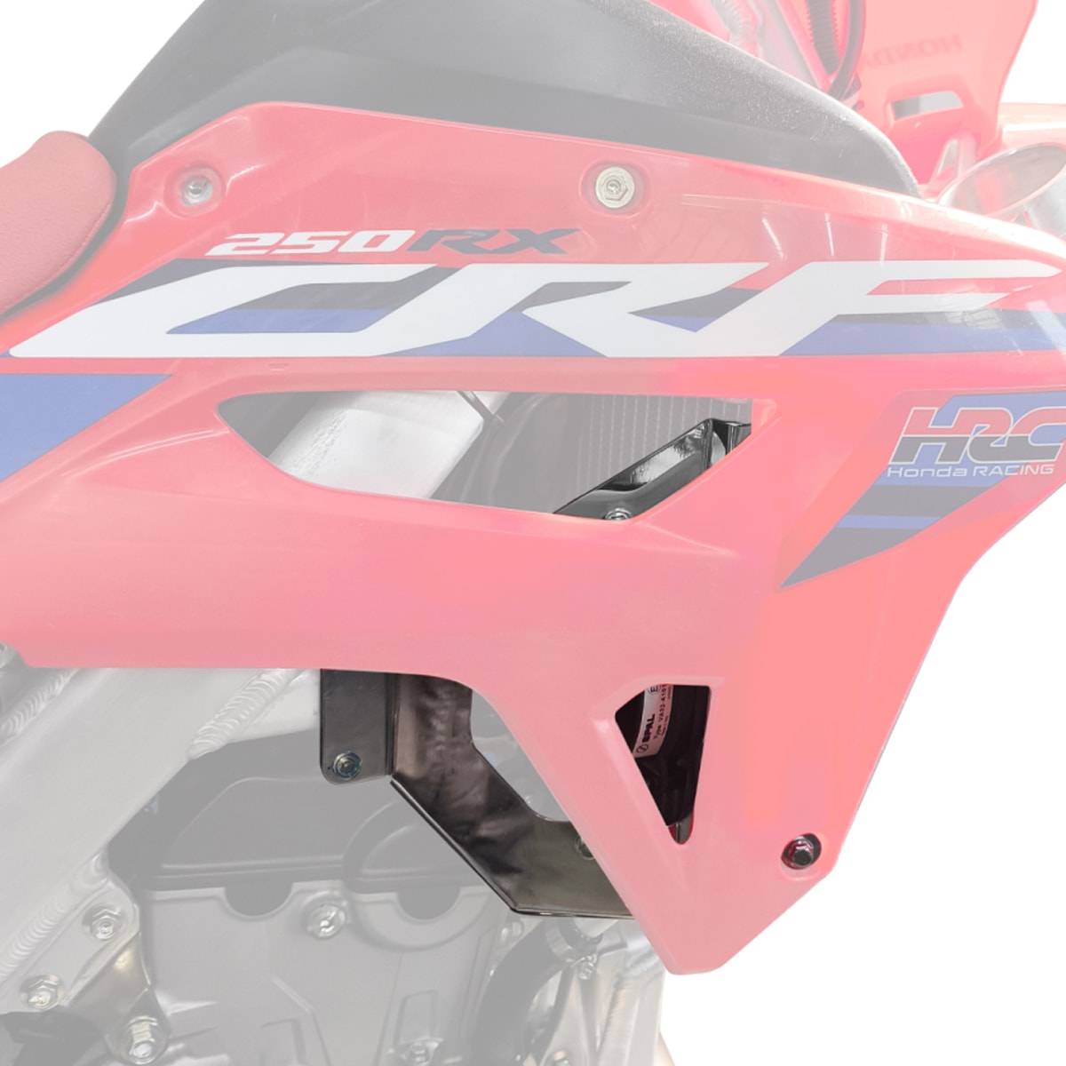 Segunda imagem do produto Protetor de Radiador Crf 250r 22/25 - Crf 250rx 22/25 Xc Start Racing Prata