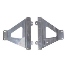 Protetor de Radiador Crf 250r 22/25 - Crf 450r 21/25 Start Racing Prata