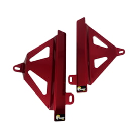 Protetor de Radiador Crf 450r 09/12 Start Racing Mx Vermelho