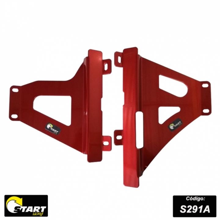 Protetor De Radiador Crf 450r 17 a 19 MX Start Racing Protetor De Radiador Crf 450r 17 a 19 MX Start Racing