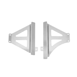 Protetor de Radiador Envolvente Crf 250r 16/17 - Crf 450r 15/16 Start Polido