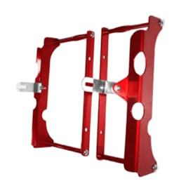 Protetor de Radiador Envolvente Crf 450x 05/17 Start Racing Vermelho