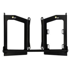 Protetor de Radiador Gas Gas Ec Ecf 125 250 300 350 450 24/25 Start Racing Epoxi Preto