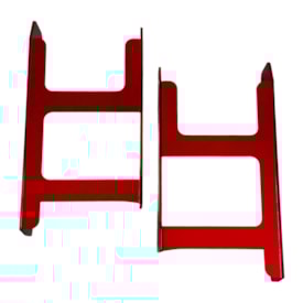 Protetor de Radiador Gasgas Ec 250 300 12/15 2T Start Racing Vermelho