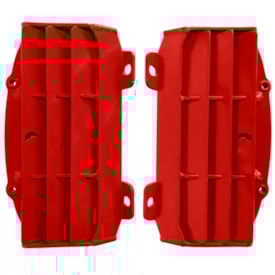 Protetor de Radiador Husqvarna 250 350 450 Fe 17/23 Start Racing Vermelho