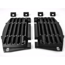 Protetor de Radiador Ktm 250 300 350 450 Exc Excf 24/24 Corona Preto
