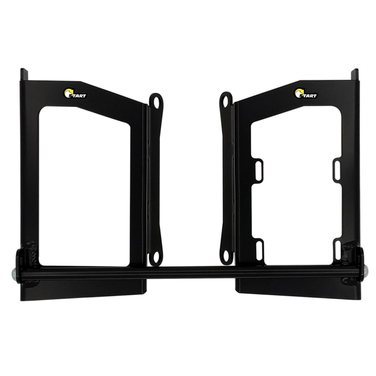 Protetor de Radiador Ktm 250 300 350 450 Exc Excf 24/26 Start Racing Epoxi Preto