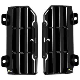 Protetor de Radiador Ktm 250 300 350 450 Exc Excf 24/26 Start Racing Premium Frontal Preto