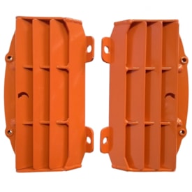 Protetor de Radiador Ktm 250 350 450 Sxf 16/22 Start Racing Laranja