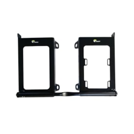 Protetor de Radiador Ktm 250 350 450 Sxf 19/22 Envolvente Start Racing Preto