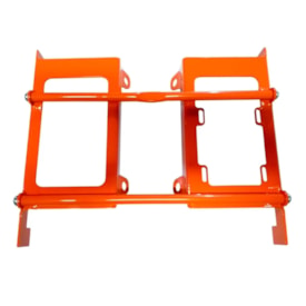 Protetor de Radiador Ktm Excf 17/19 - Xcf 17/19 Premium Start Racing Laranja
