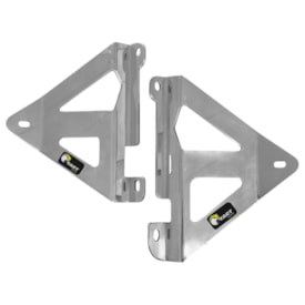 Protetor de Radiador Kxf 250 06/08 Mx Start Racing Prata