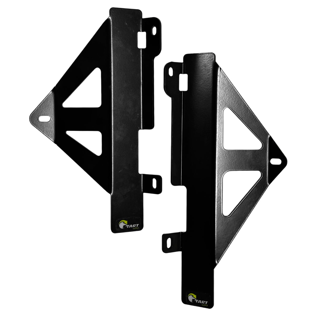 Protetor de Radiador Kxf 250 10/16 Start Racing Mx Preto