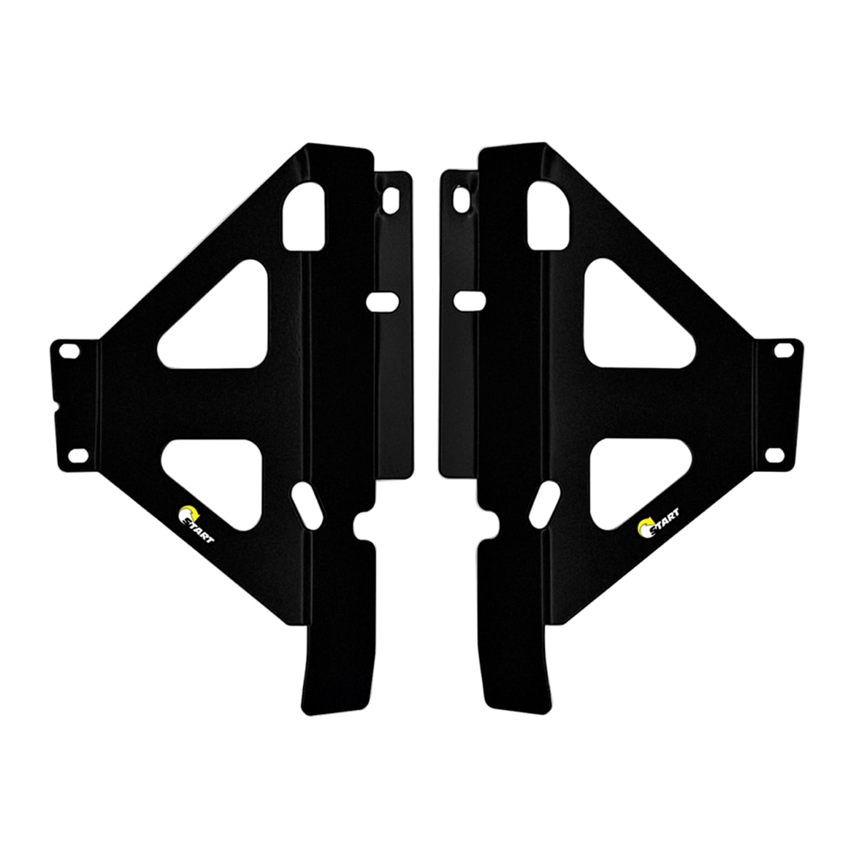 Protetor de Radiador Kxf 250 2025 Start Racing Mx Preto