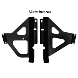 Segunda imagem do produto Protetor de Radiador Kxf 250 25/26 Start Racing Xc Preto