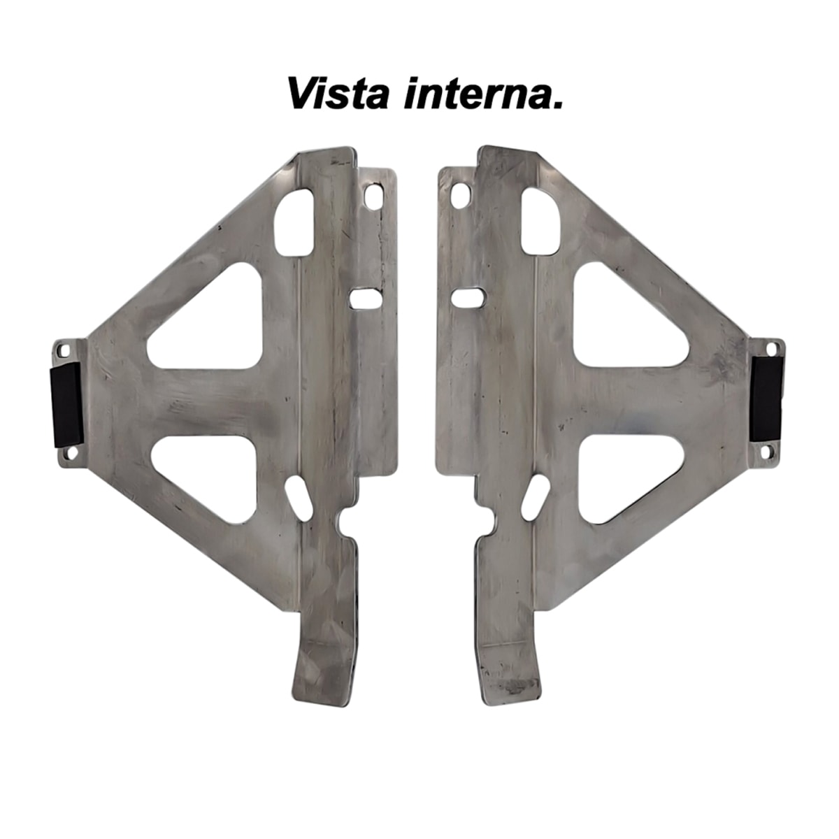 Segunda imagem do produto Protetor de Radiador Kxf 450 24/25 Start Racing Mx Polido