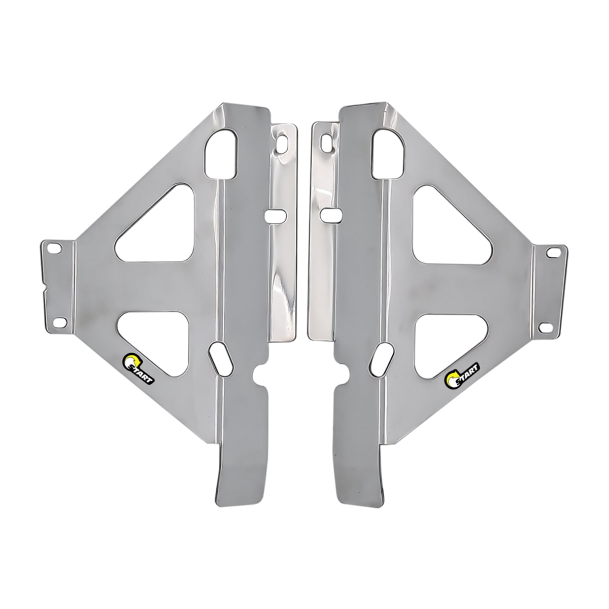Protetor de Radiador Kxf 450 24/25 Start Racing Mx Polido