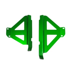 Protetor De Radiador Mx Kxf 250 17/20 Start Racing Verde