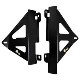 Protetor de Radiador Mx Kxf 450 10/15 Start Racing Preto