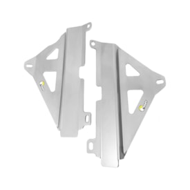 Protetor de Radiador Mx Yzf 250 19/22 - Yzf 450 18/22 Start Racing Prata