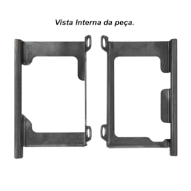 Segunda imagem do produto Protetor de Radiador Mxf 250 300 Tsx 25/26 2T Start Racing Polido
