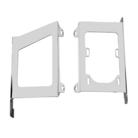 Protetor de Radiador Mxf 250 Ts 18/23 - 300 Ts 23/23 Start Racing Prata