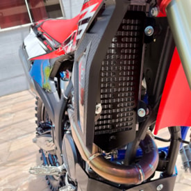 Segunda imagem do produto Protetor de Radiador Mxf 250rx-i 2026 Start Racing Premium Preto