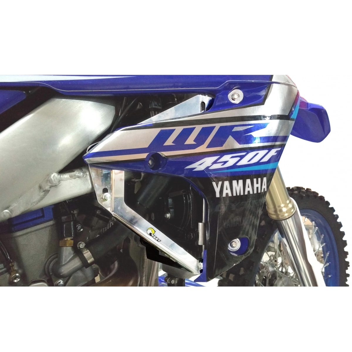 Segunda imagem do produto Protetor de Radiador Yzf 250 19/23 - Yzf 450 18/22 Xc Start Racing Prata
